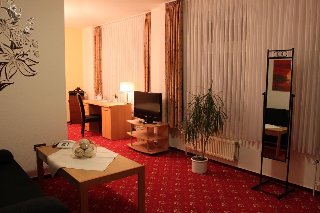 Stadt Norden Hotell Rum bild